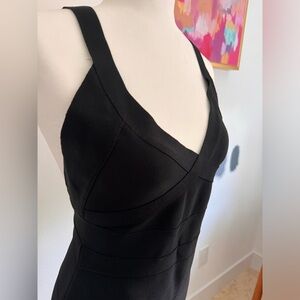 Herve Leger black dress